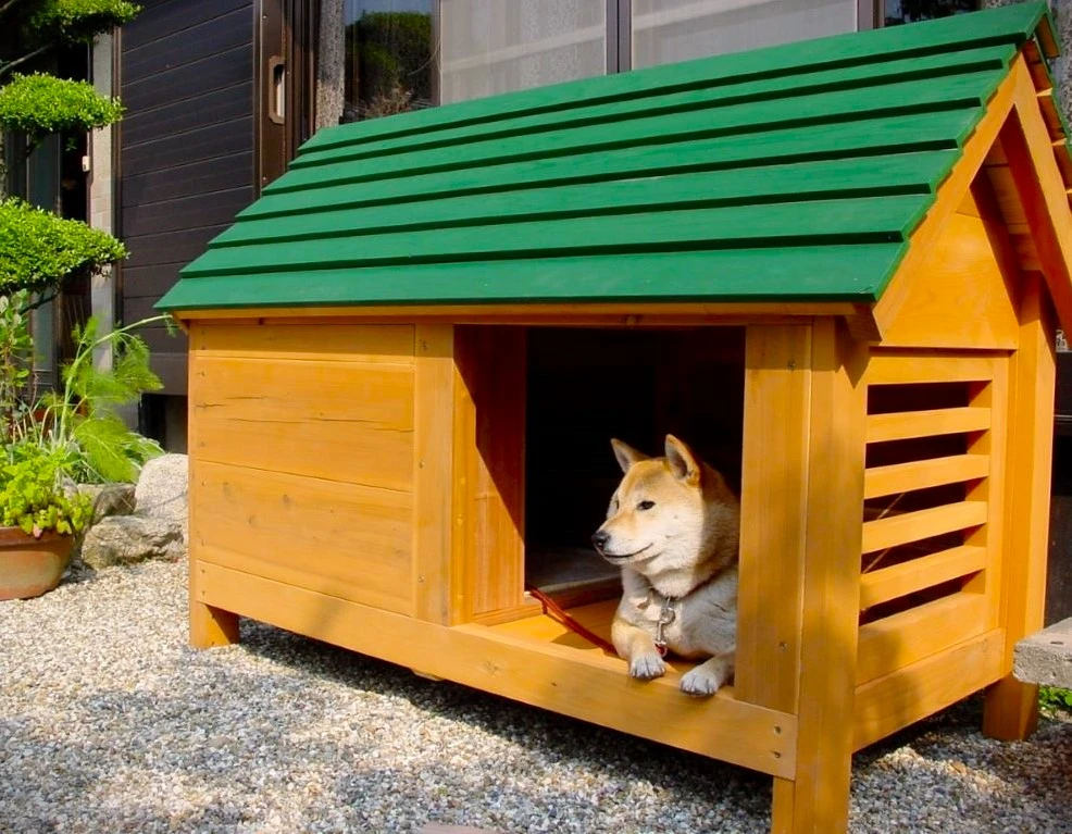Wooden Dog Houses