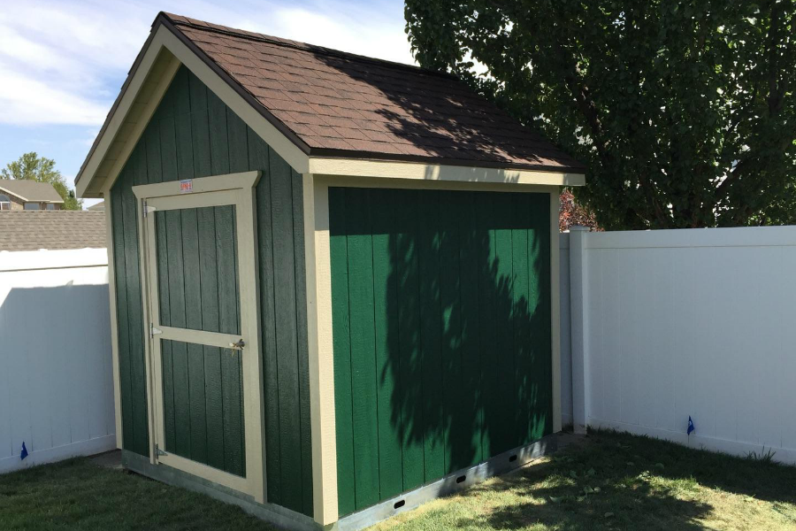 plastic shed for lawnmower